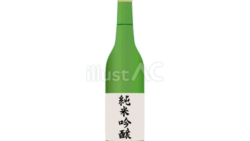 純米吟醸（720ml）（イラスト）
