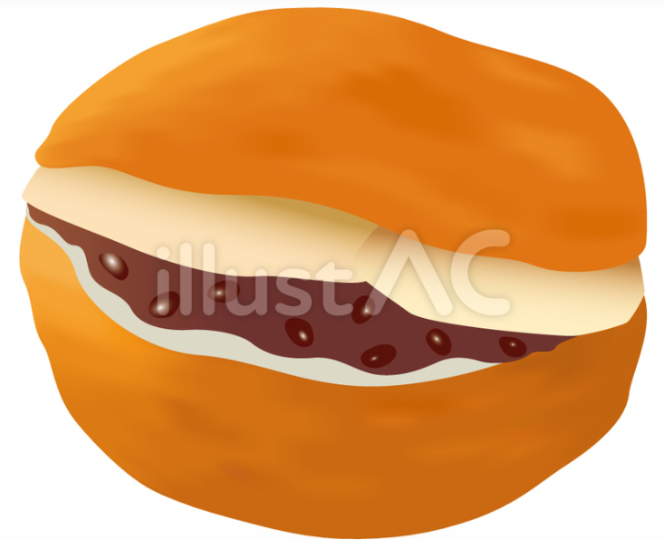 あんバター（イラスト）